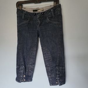 Miss Sixty Low-rise Capri Jeans Size 28
